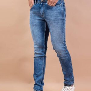 DUSTY BLUE DENIM JEANS